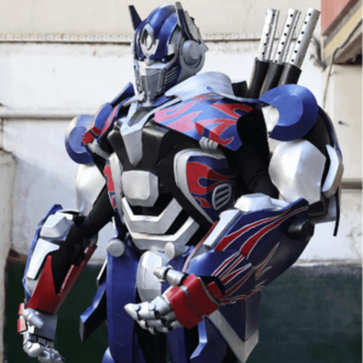 Prime Mecha Hero Costume