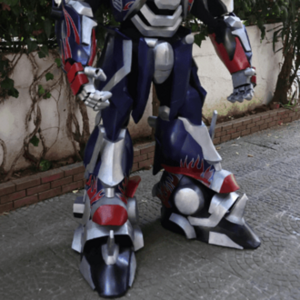 Prime Mecha Hero Costume