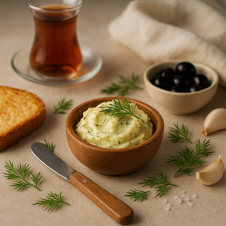 H.Ö 444 Sarımsaklı-Dereotlu Tereyağı 350 Gr