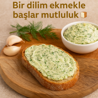 H.Ö 444 Sarımsaklı-Dereotlu Tereyağı 350 Gr