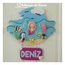 deniz kızı temalı kapı süsü