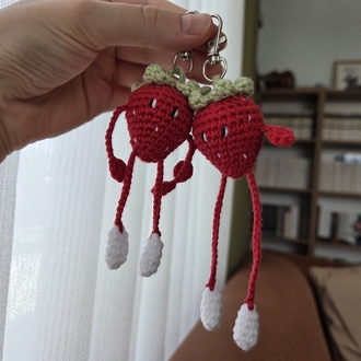 Çilek Anahtarlık/Charm
