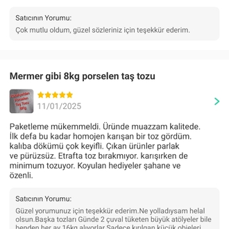 6V PORSELEN TAŞ TOZU ÖZELLİKLERİ
