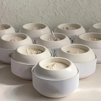 3 ' Lü Yuvarlak Saksılar