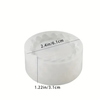 Örgülü Yuvarlak tealight mumluk