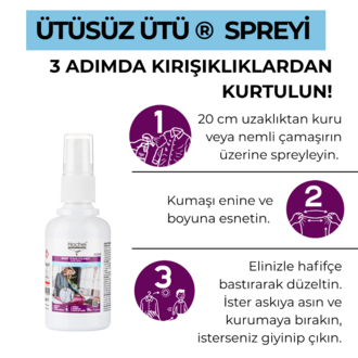 Hochei Ütüsüz Ütü Spreyi ( Sprey) 70 ml (CEP - ÇANTA BOYU)