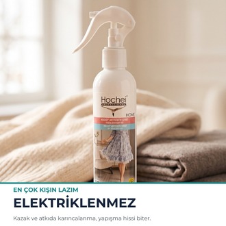 Hochei Antistatik Sprey - Tekstil Ürünleri Için - 250 ml