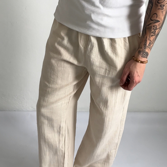 308# Bej renk keten pantolon 