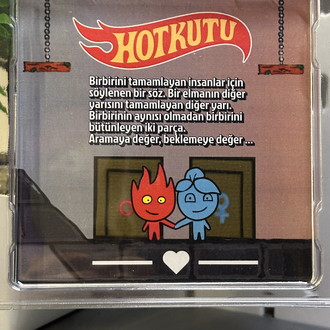 Ateş Ve Su küçük çiçek buket HotKutu