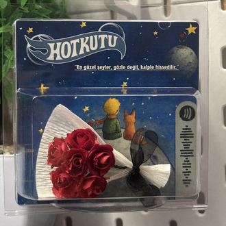 Küçük Prens küçük çiçek buket HotKutu