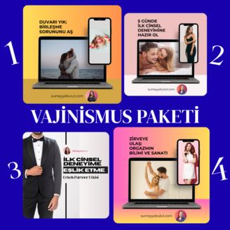 VAJİNİSMUS PAKETİ - 4 Eğitim Bir Arada