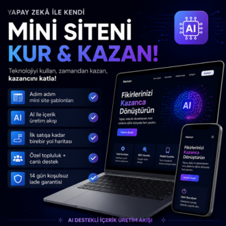 Yapay Zekâ Mini Site Sistemi
