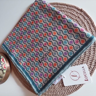 LOCELLA SOFT PAMUK TAŞ EŞARP