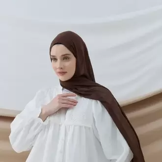 DÜZ BAMBU KRAŞ ACI KAHVE ŞAL