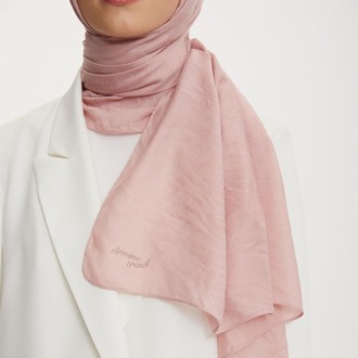 ARMİNE TREND OUTLET SOFT PEMBE ORGANİK KOTON ŞAL