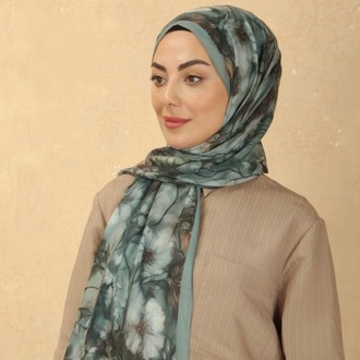LOCELLA VUAL KRAŞ  MİNT YEŞİLİ ŞAL
