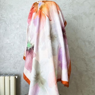 AYLİN DESEN SOFT KİREMİT BAMBU KRAŞ ŞAL