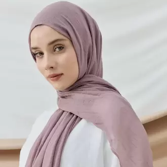 DÜZ BAMBU KRAŞ VİNTAGE ROSE ŞAL