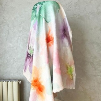 AYLİN DESEN MİNT MERCAN BAMBU KRAŞ ŞAL