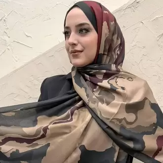 SOYUT DESEN VUAL SOFT SİYAH ŞAL