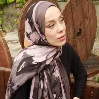BLOOM DESEN ACI KAHVE BAMBU KRAŞ ŞAL