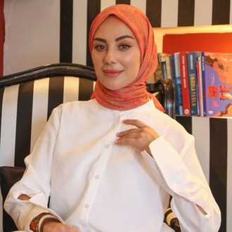 LOCELLA PAMUK VUAL FUŞYA-KAHVE EŞARP