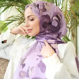 ROSA İTHAL İPLİK SOFT LİLA ŞAL