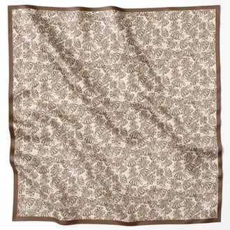 FRESH PAMUK NUDE FLORAL EŞARP