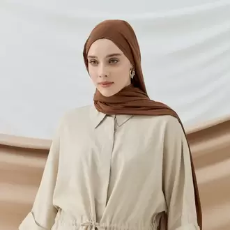 AYA SERİSİ KAHVERENGİ ŞAL 