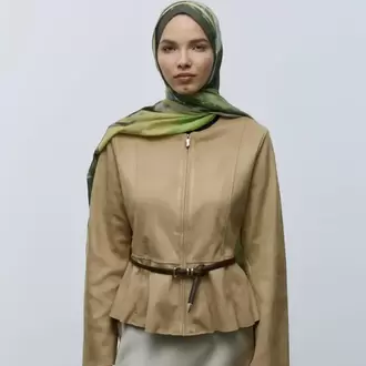 SOYUT DESEN KAMUFLAJ PAMUK ŞAL