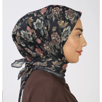 LOCELLA ARTE SOFT PAMUK SİYAH EŞARP