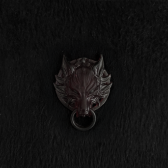 Koyu Bordo Fenrir Rozet