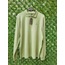 PETEK DESEN PAMUKLU POLO YAKA UZUN KOL SWEATSHIRT