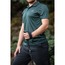 HUĞLU OUTDOOR POLO YAKA TİŞÖRT- PETROL YEŞİL