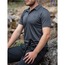 HUĞLU OUTDOOR POLO YAKA TİŞÖRT- GRİ