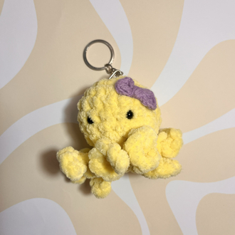 Sarı Ahtapot : Amigurumi Charm