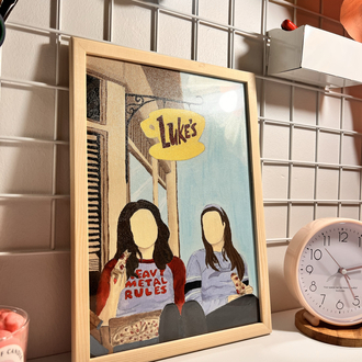 “Gilmore Girls” Çerçeveli Tablo