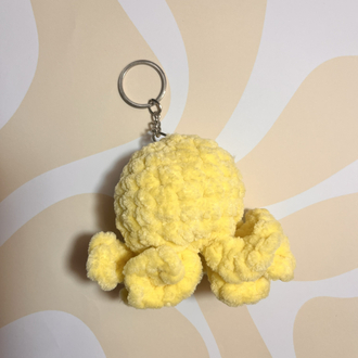 Sarı Ahtapot : Amigurumi Charm