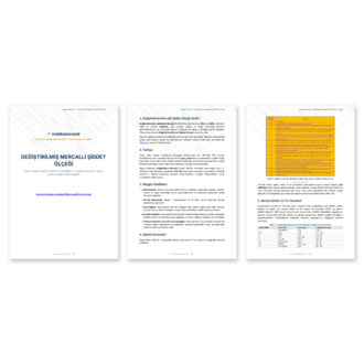 Değiştirilmiş Mercalli Şiddet Ölçeği – PDF Doküman (Humbarahane)