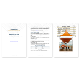 Richter Ölçeği – PDF Doküman (Humbarahane)