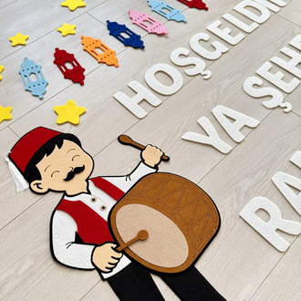 Ramazan Temalı Keçe Pano Seti
