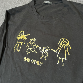 Bad family tshirt