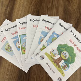 Değerlerimizle Büyüyoruz (7 Kitaplık PDF Seri)
