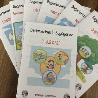 Değerlerimizle Büyüyoruz (7 Kitaplık PDF Seri)