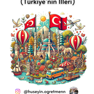 Türkiye’nin İlleri( Her Güne Bir Dikte Metin)