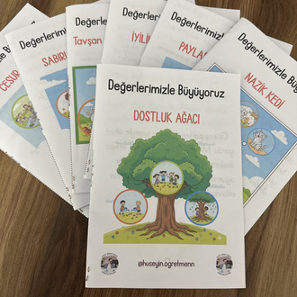 Değerlerimizle Büyüyoruz (7 Kitaplık PDF Seri)