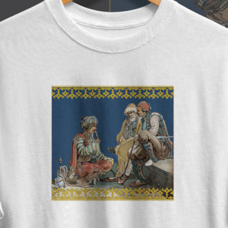 Göbekli Tepe Figürlü Unisex Oversize Tişört