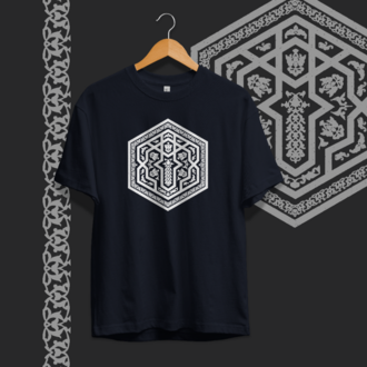 Divriği Ulu Camii Taç Kapısı Yıldızı Unisex Oversize Tişört