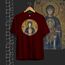 Ayasofya Çocuk İsa ve Meryem Freskosu Unisex Oversize Tişört