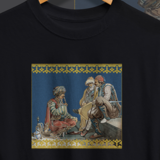 Sagalassos Çeşmesi Figürlü Unisex Oversize Tişört